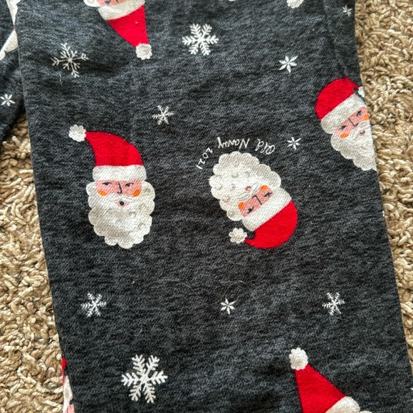 Santa pajama bottom joggers - Picture 2 of 5